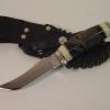 Buffalo Horn Skinner
4" Carbon Blade
Nickel Silver Guard
$370. 440C stainless: $470