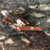 Clip Point Hunter - with Reg Stag handle -- $360. If red stag is  available. 440C stainless: $450.
